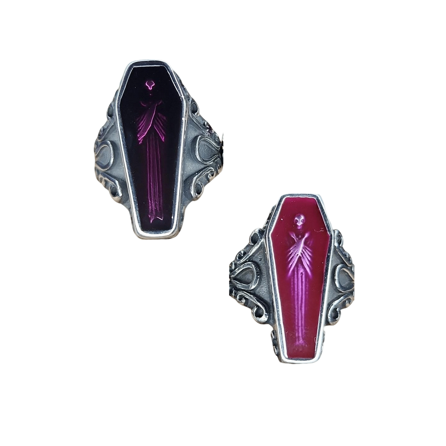 ANILLO GOTICO ATAUD (ACERO INOX. 316L)