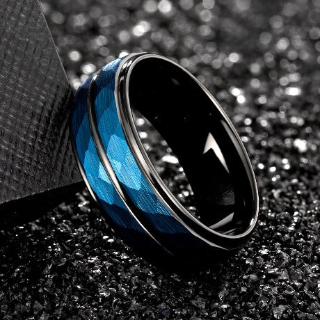 ANILLO ÍNDIGO BRILLANTE