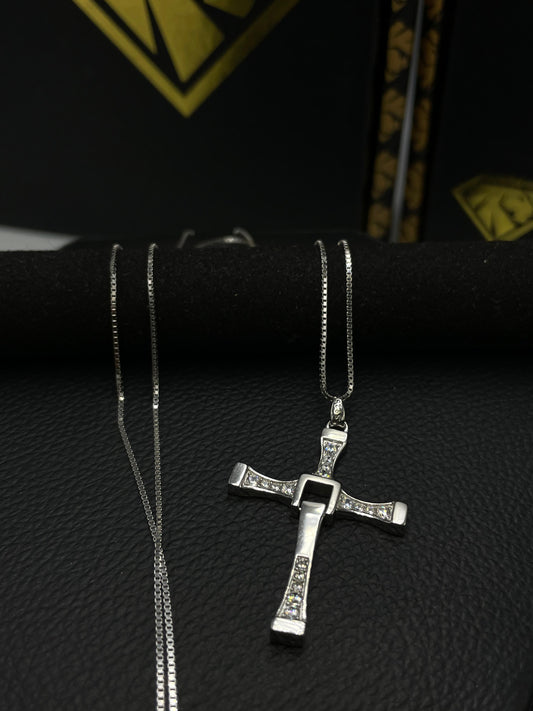 COLLAR TORETTO DE PLATA 925 + CADENA PLATA 925
