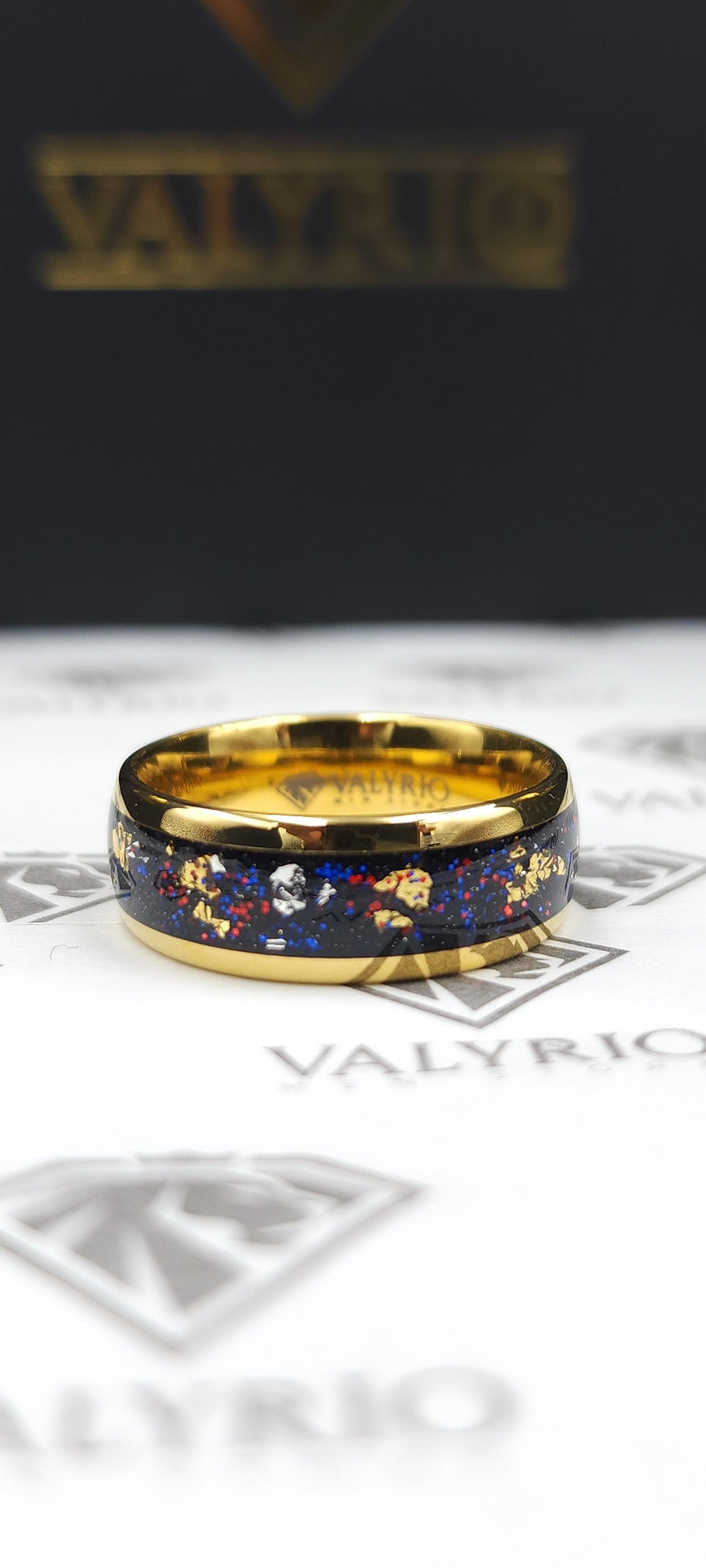 ANILLO NEBULA CARBURO DE TUNGSTENO
