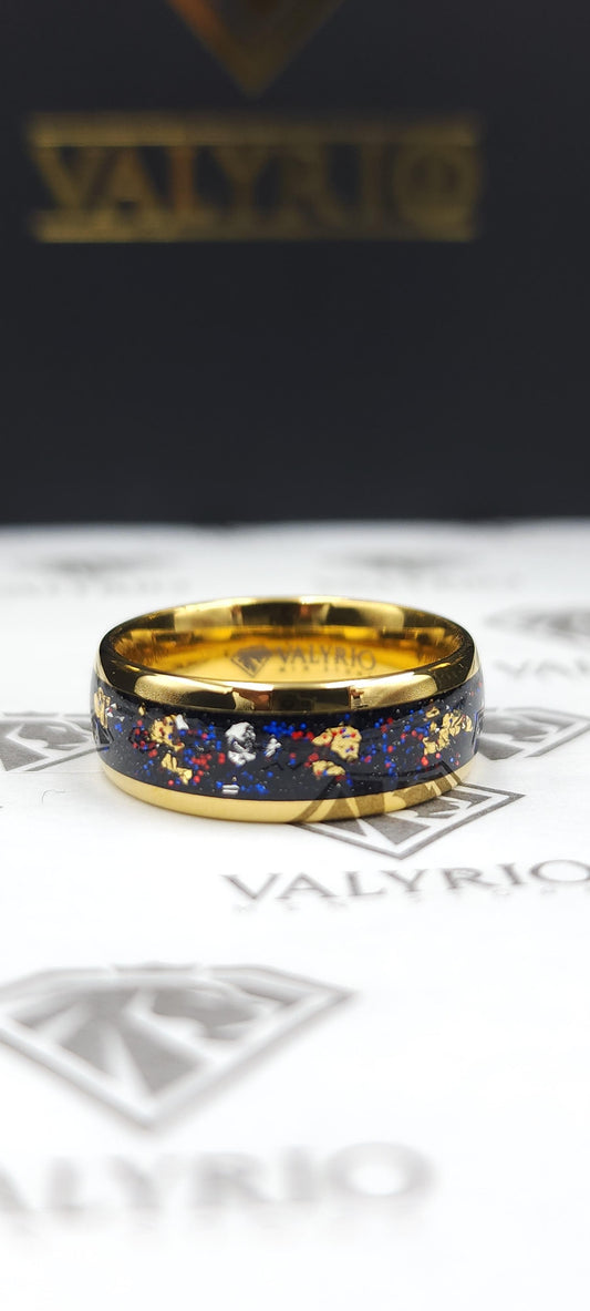 ANILLO NEBULA CARBURO DE TUNGSTENO