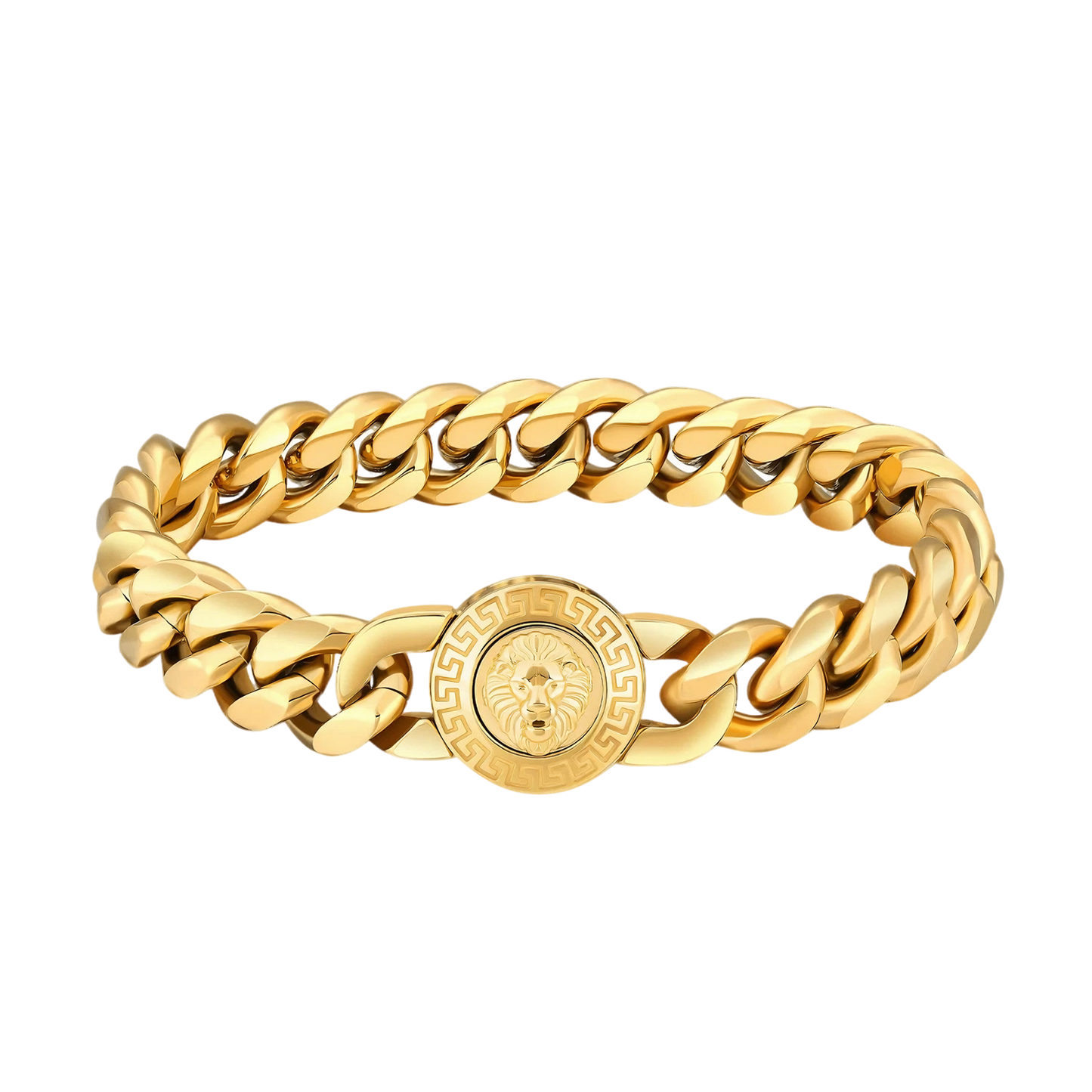 BRAZALETE CUBANO DORADO (BAÑADO EN ORO 18K)