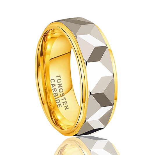 ANILLO KALEN (CARBURO DE TUNGSTENO Y ORO 18K)