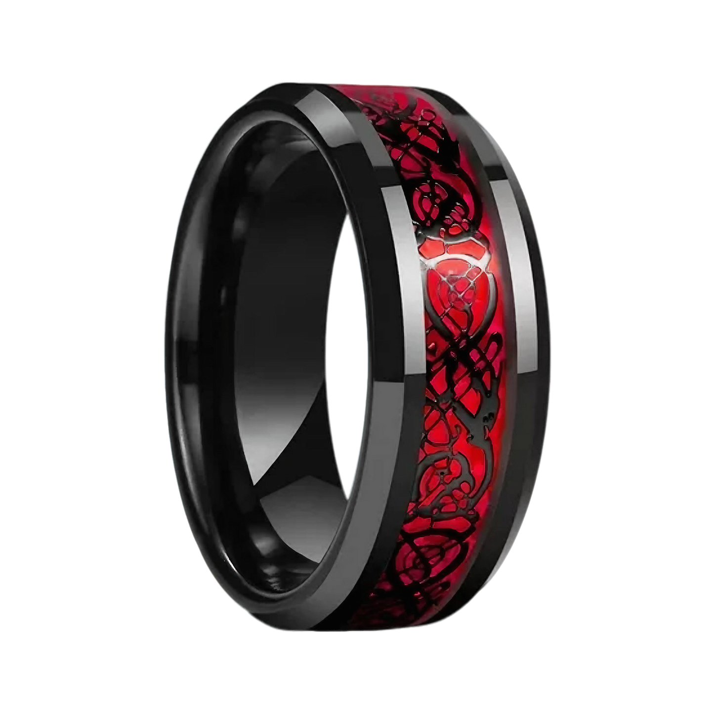 ANILLO CRIMSON BLOSSOM (CARBURO DE TUNGSTENO)